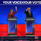 Democratic presidential candidates take part in the eighth Democratic primary debate of the 2020 presidential campaign season on February 7, 2020, which featured just one climate question.